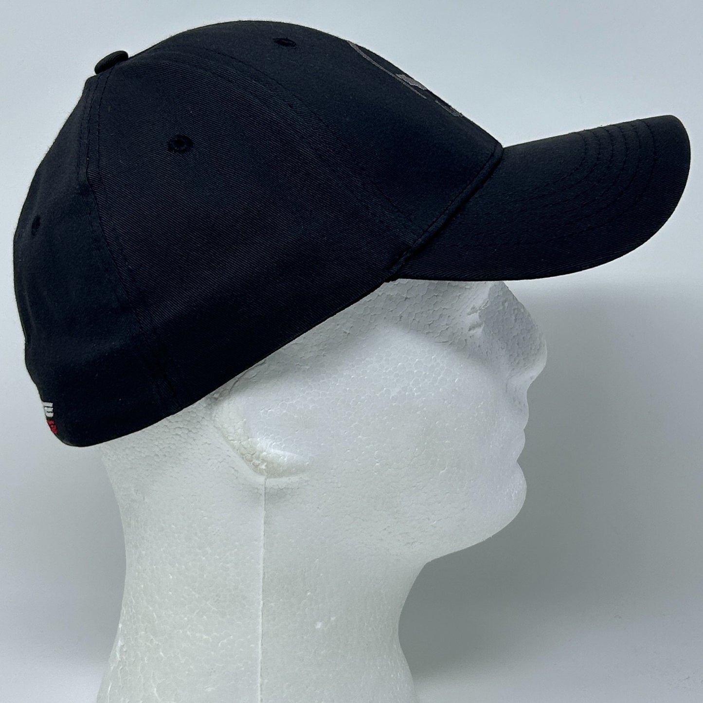 Corvette Racing Jake Hat Baseball Cap Chevrolet Skull Black Flex Fitted L Large