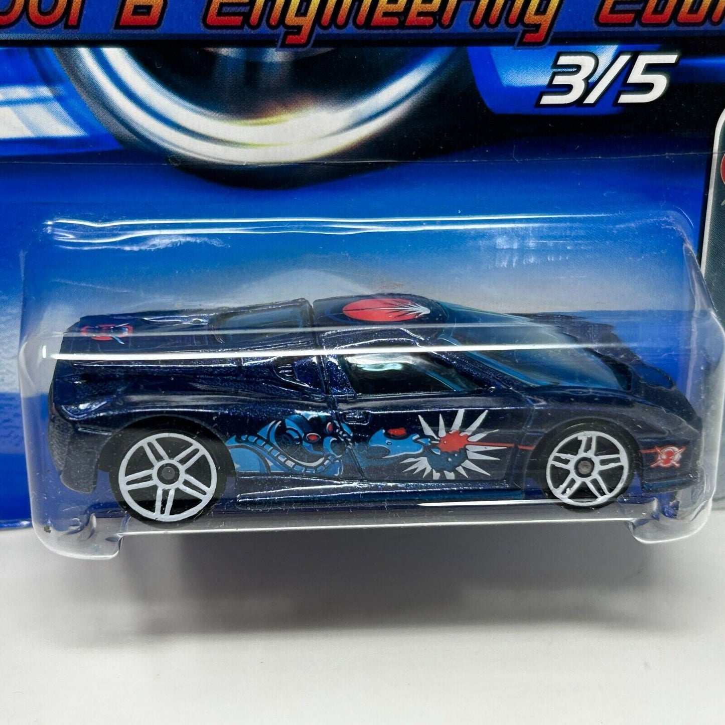 2001 B Engineering Edonis Hot Wheels Collectible Diecast Car Spy Force 2006 New