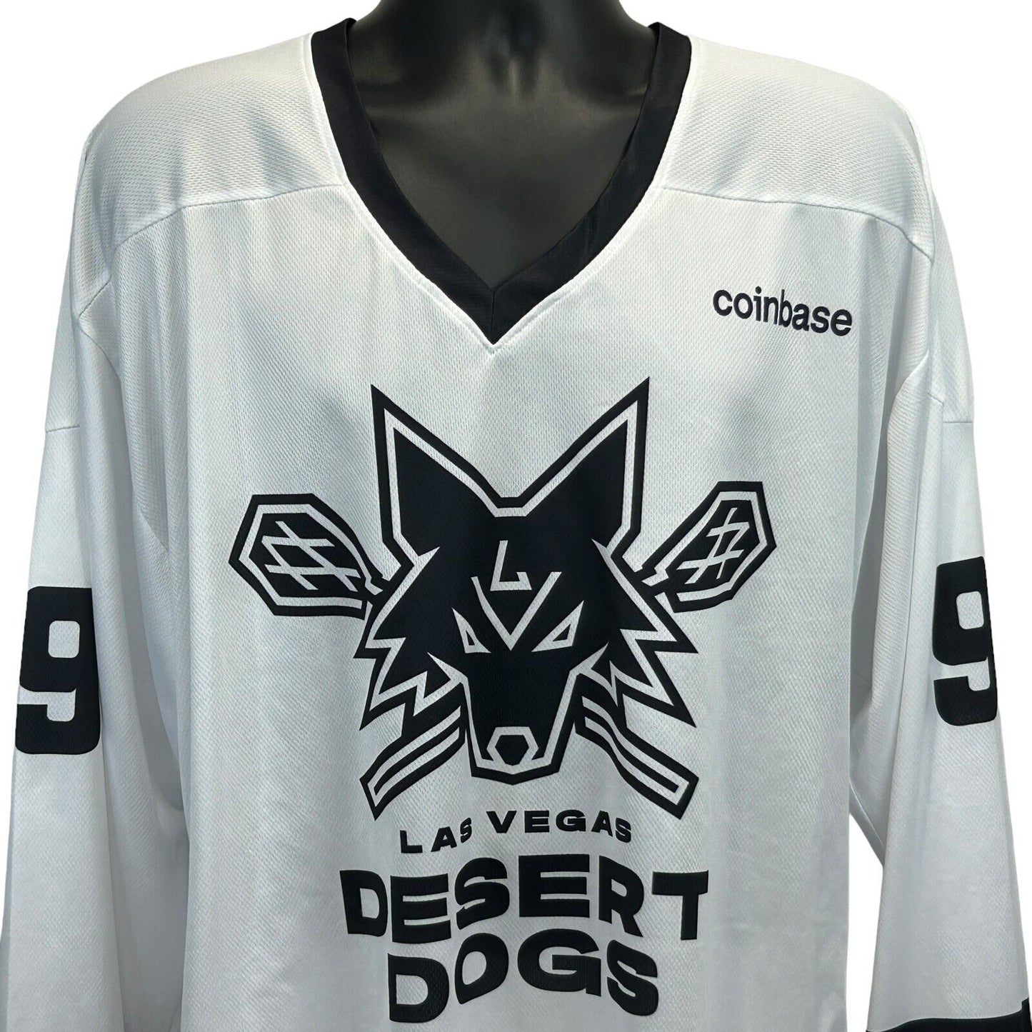 Las Vegas Desert Dogs Wayne Gretzky Jersey X-Large Lacrosse NLL Shirt Mens White