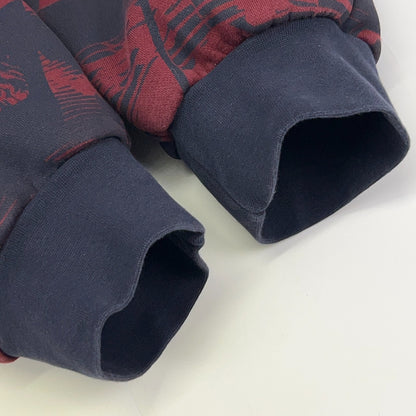 UFC Venum Sweatpants Joggers MMA Drawstring Pockets Red Navy Blue XL X-Large