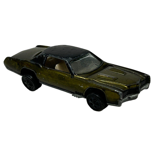 Hot Wheels Custom Eldorado Redline Diecast Car Gold Made In USA Vintage 1968