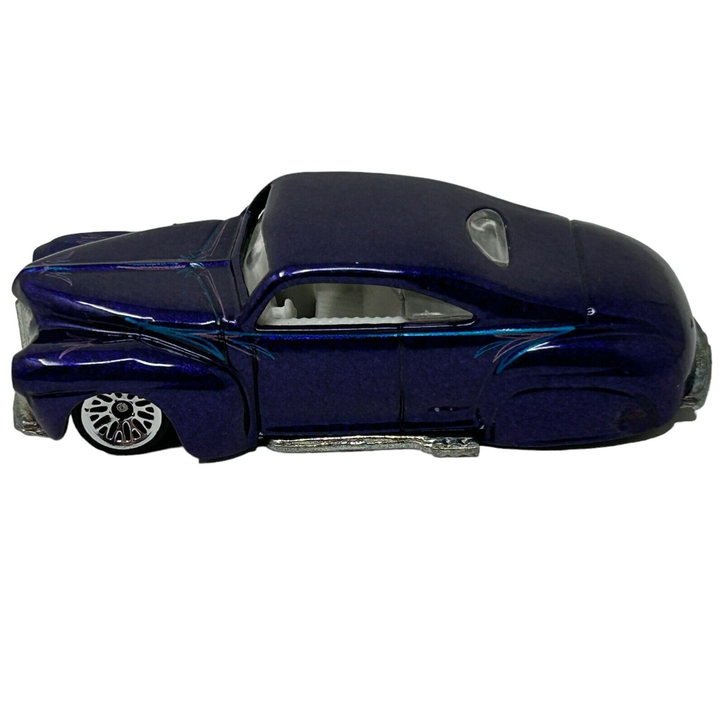 1941 Ford Coupe Tail Dragger Hot Wheels Collectible Diecast Car Purple Vintage