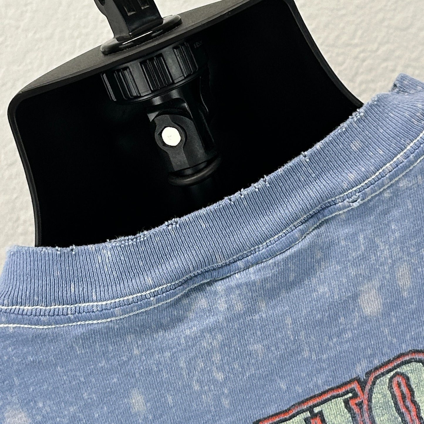 Vintage 90s Iron Horse Saloon Bike Week 1996 T Shirt Motorcycle USA Blue L Large