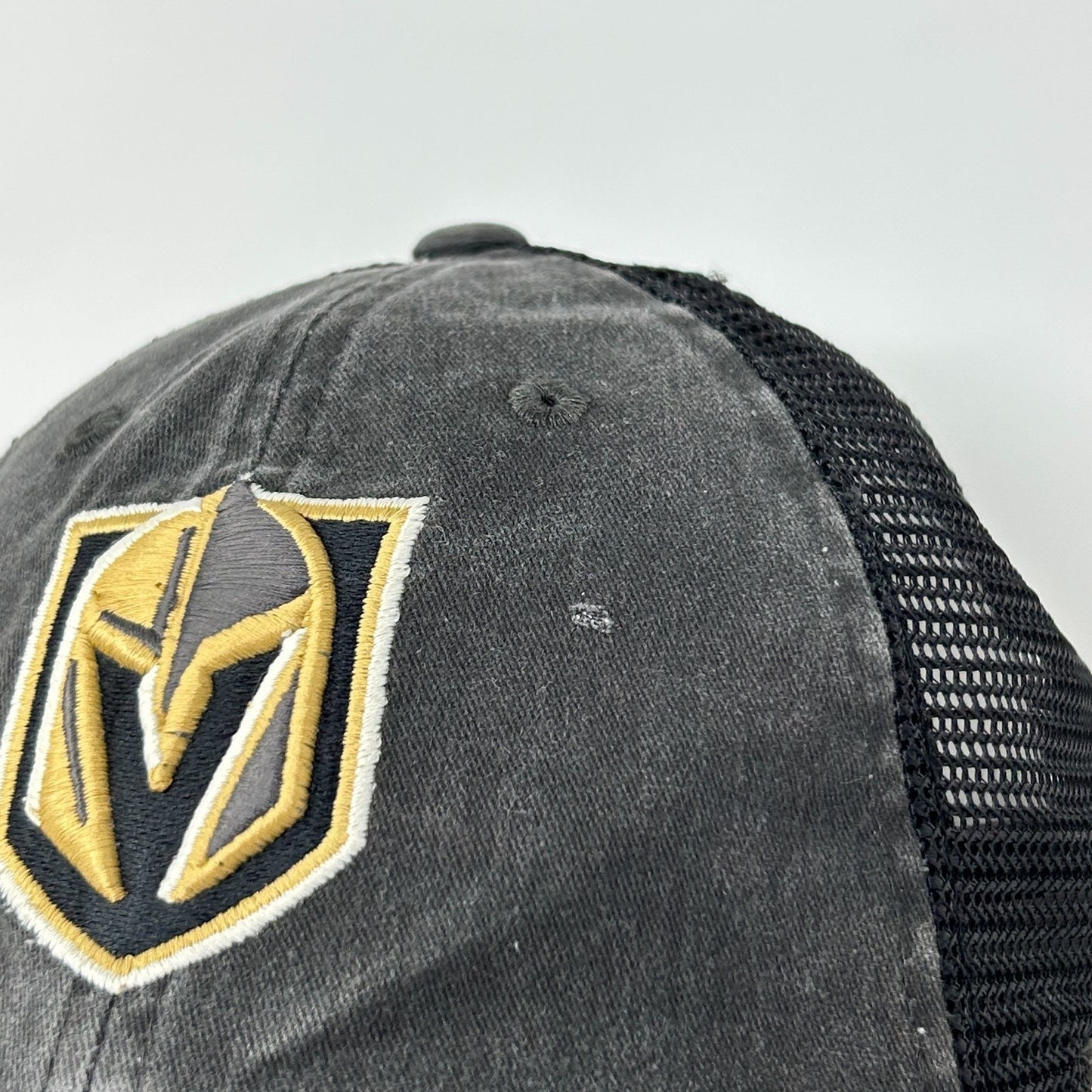 Las Vegas Golden Knights Trucker Hat Baseball Cap American Needle Strapback Gray