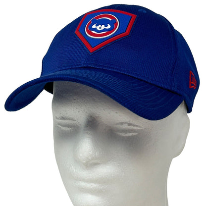 Chicago Cubs Baseball Hat Cap Blue New Era 9Forty MLB Batting Practice Snapback