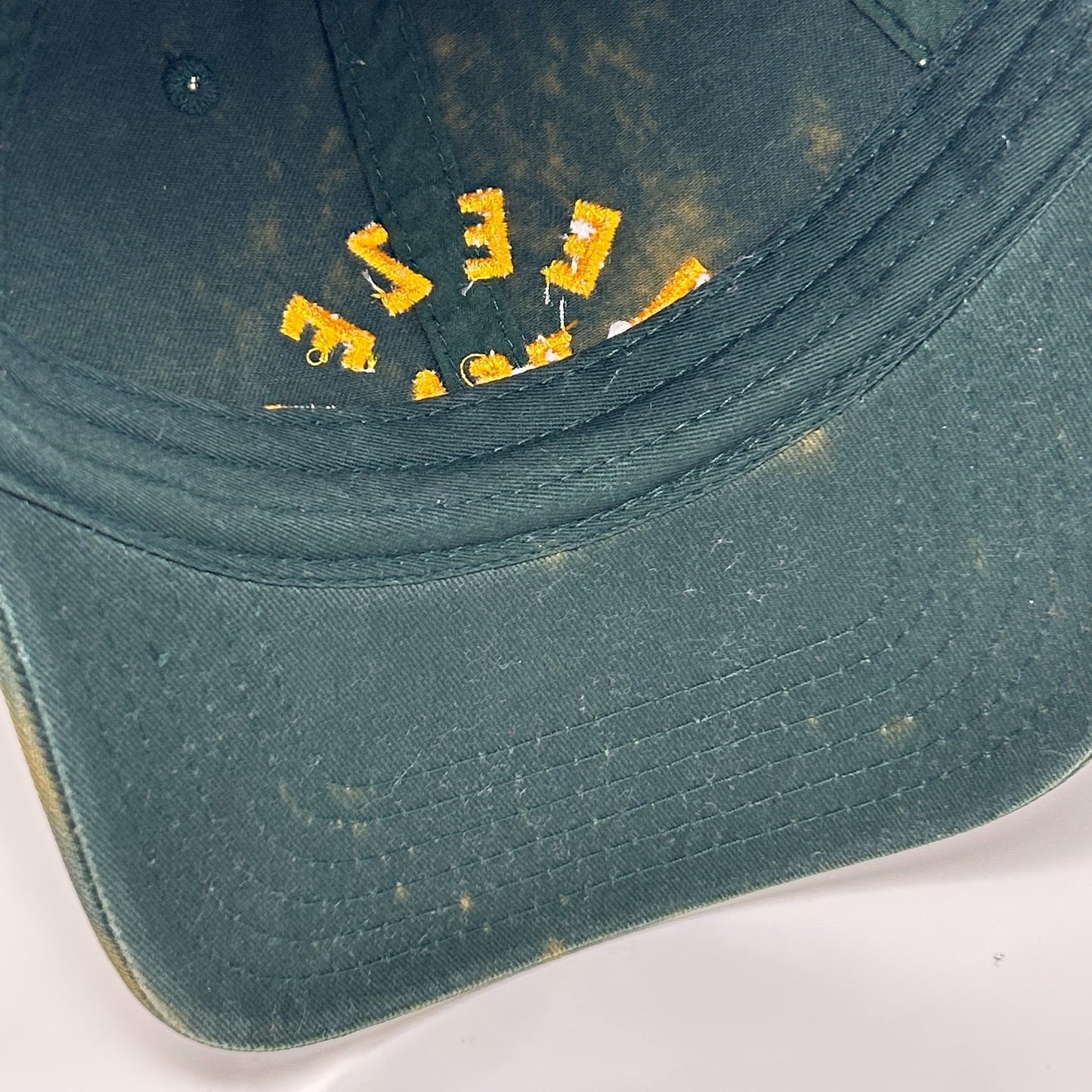 Weezer USA Dad Hat Baseball Cap Rock Band Unstructured 6 Panel Snapback Green