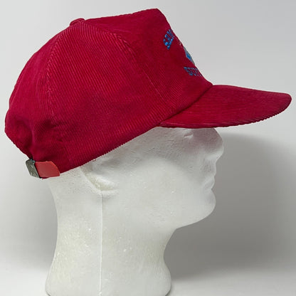 Vintage 90s Sams Town Las Vegas Super Bowl XXVII Hat Baseball Cap Cowboys Red