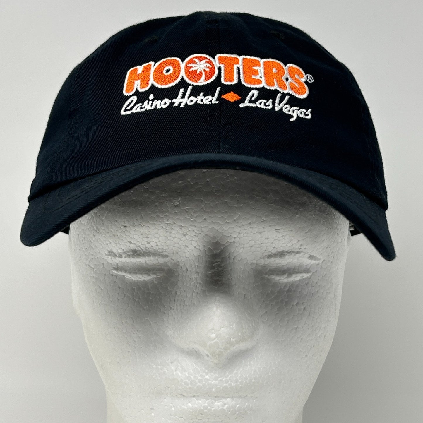 Hooters Casino Hotel Las Vegas Hat Baseball Cap 6 Panel Snapback Black