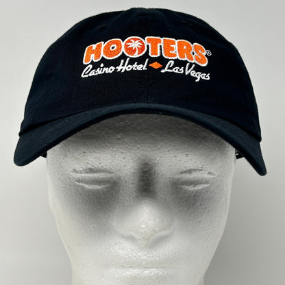 Hooters Casino Hotel Las Vegas Hat Baseball Cap 6 Panel Snapback Black