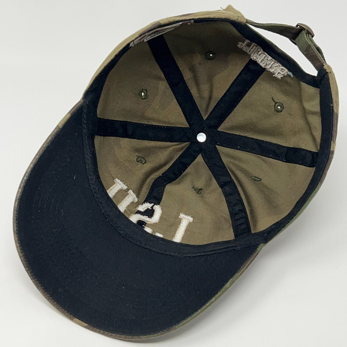 LSU Louisiana State University Tigers Hat Baseball Cap Camo Camouflage Strapback