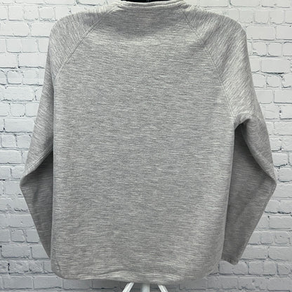 Lucky Brand Gray Label Reversible T Shirt XL X-Large White Gray Long Sleeve