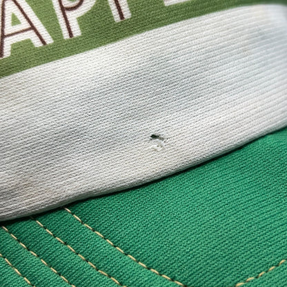 Vintage 80s Happy Days Smokeless Tobacco Trucker Hat Baseball Cap Snapback Green