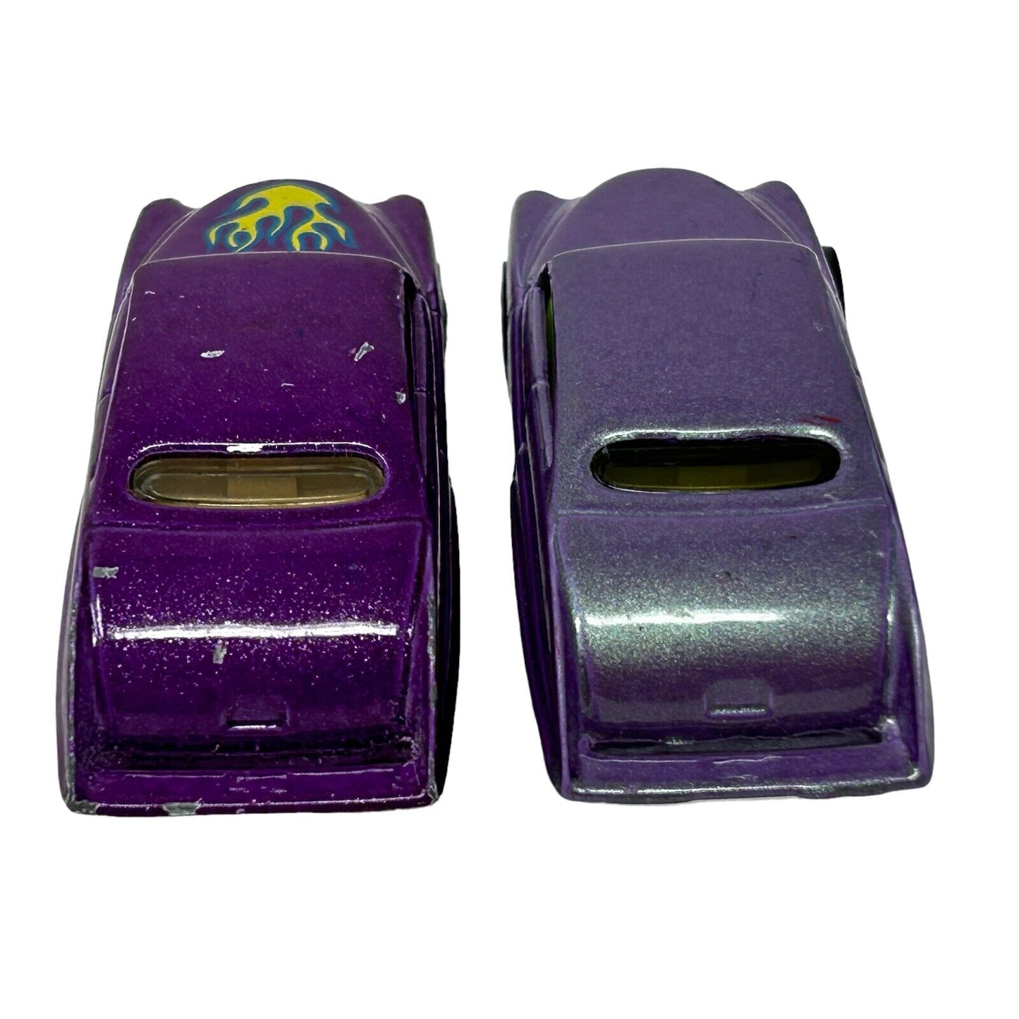 Lot of 2 Purple Passion 1949 Mercury Hot Wheels Diecast Cars Vintage 90s