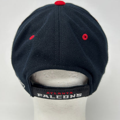 Atlanta Falcons Hat Cap Football NFL Reebok Strapback 6 Panel Wool Blend Black