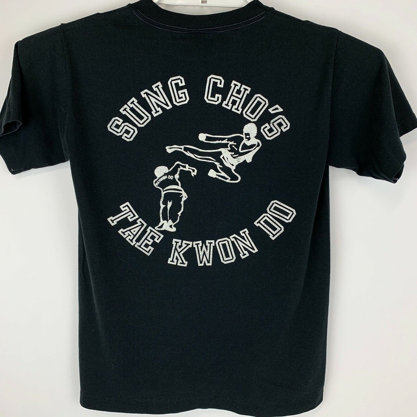 Tae Kwon Do Vintage 80s T Shirt Sung Cho Taekwondo Sarasota Florida Tee Small