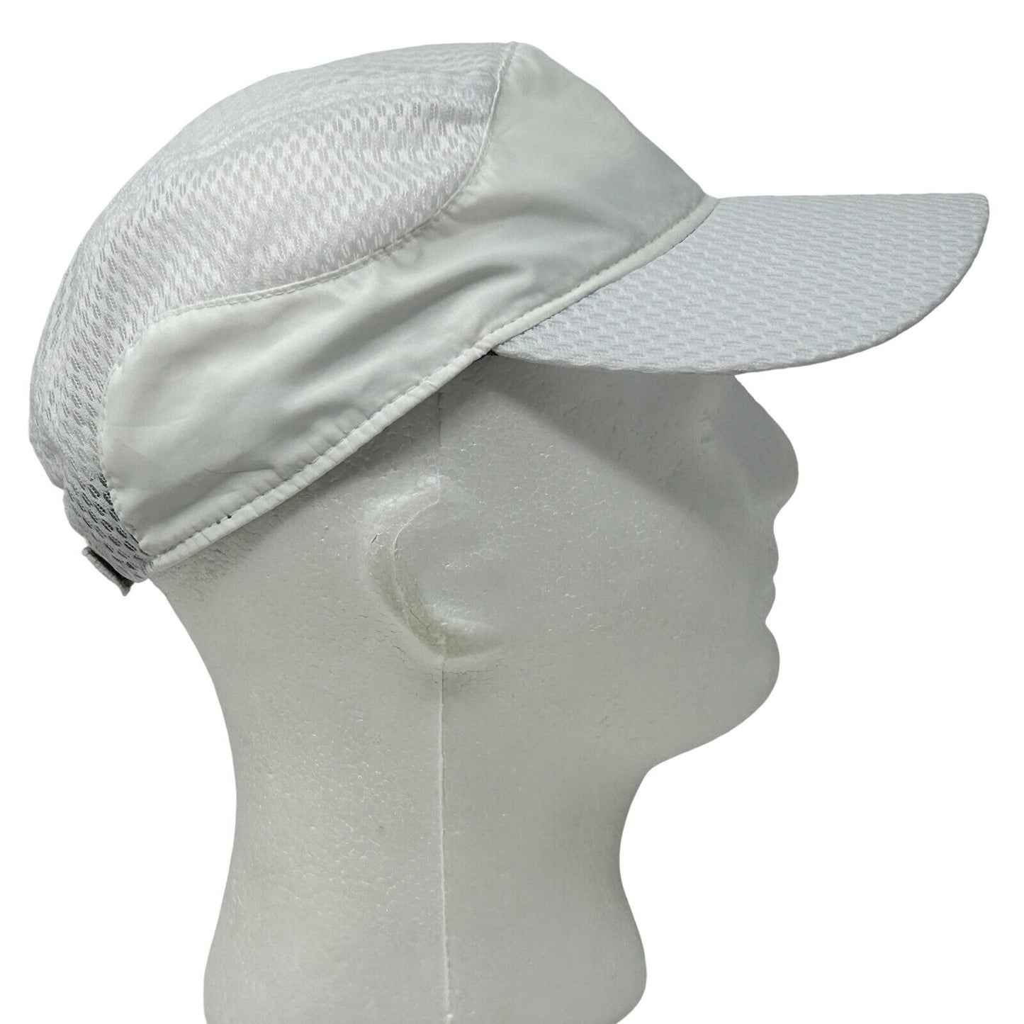 Augusta Lightweight Running Hat White Runners Triathlon Marathon Baseball Cap