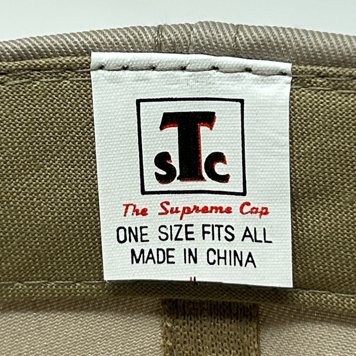 Vintage 90s The Works Hat Baseball Cap The Supreme Cap 6 Panel Snapback Beige