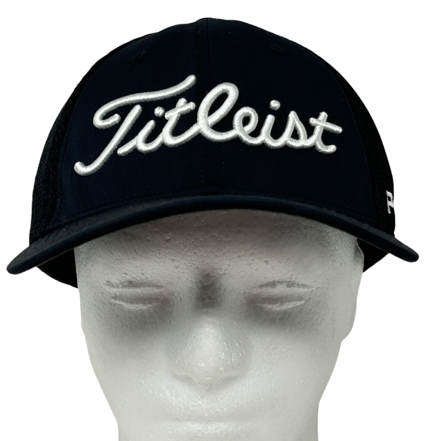 Titleist Pro V1 FootJoy New Era 高尔夫帽子 黑色棒球帽 Flex Fitted L/XL