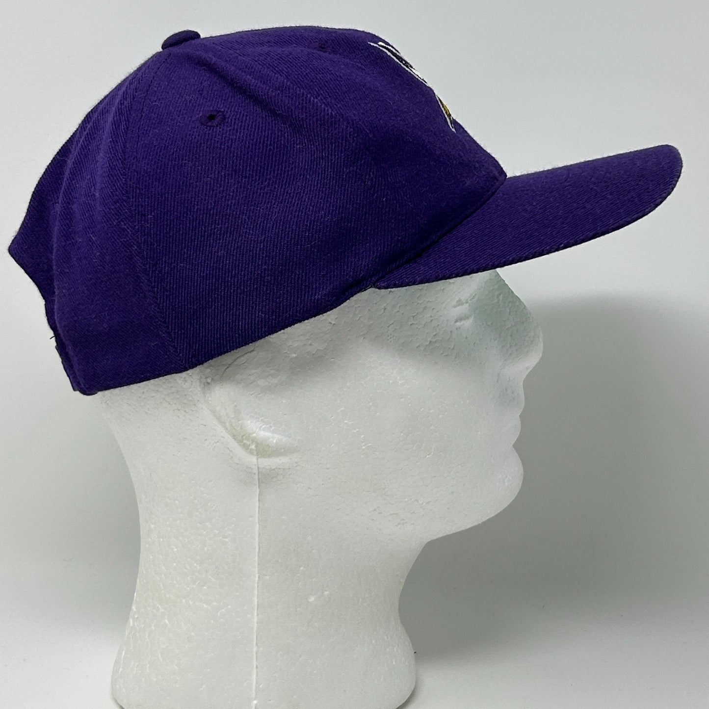 Vintage 90s Minnesota Vikings Hat Cap Purple NFL Snapback Twins Enterprise