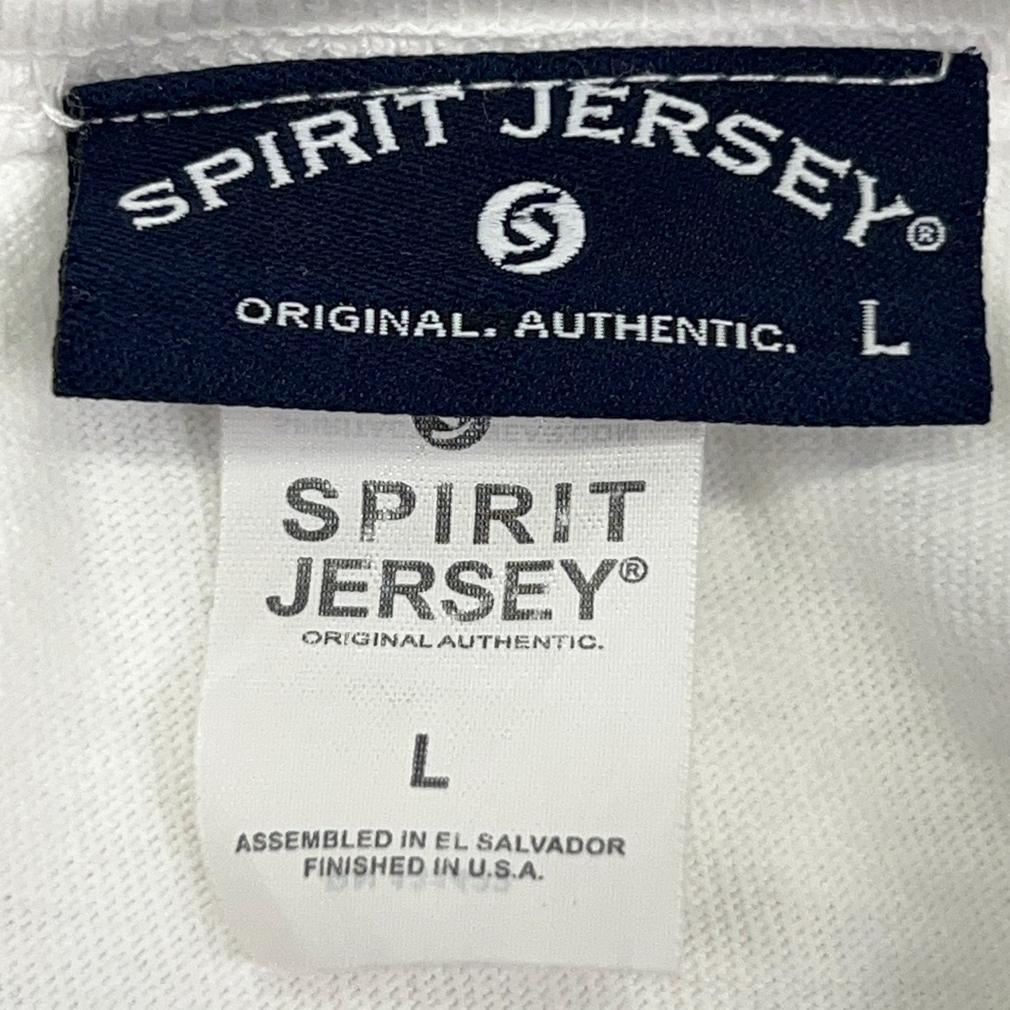Maui Hawaii Spirit Jersey T Shirt Palm Tree Beach Long Sleeve White Tee L Large