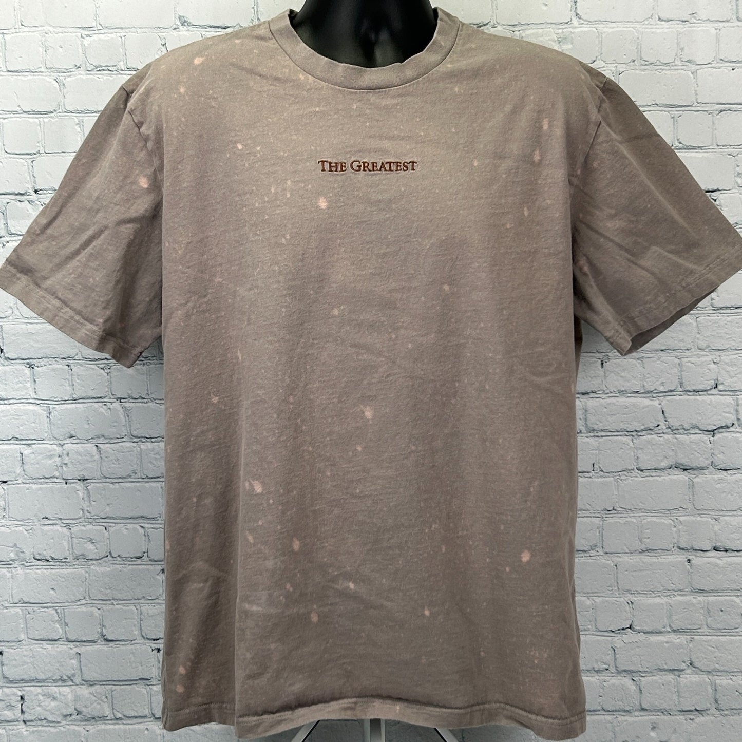 Muhammad Ali x Shoe Palace T Shirt Boxing Boxer Embroidered Gray Mens XXL 2XL