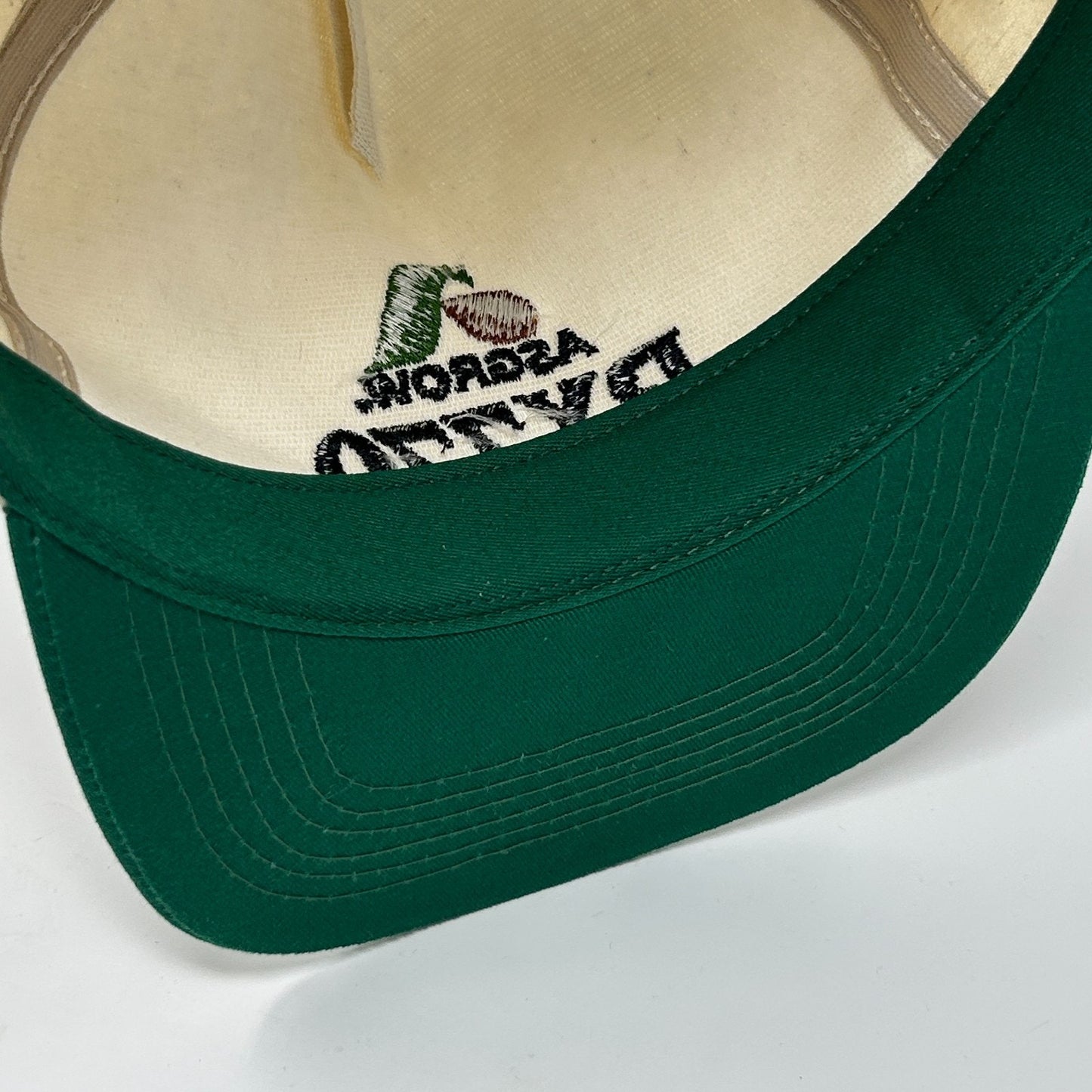 Vintage Asgrow RX770 Seeds Hat Baseball Cap Soybean Snapback K-Products Beige