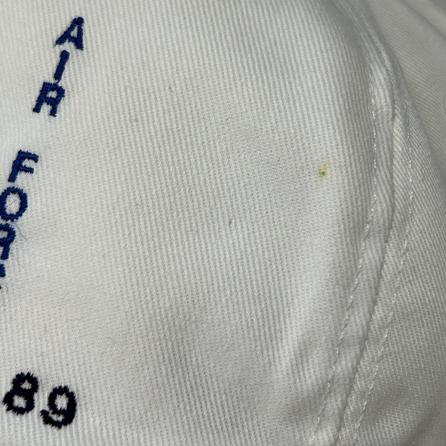 Vintage 1989 Liberty Bowl Ole Miss Rebels Hat Baseball Cap NCAA Strapback White