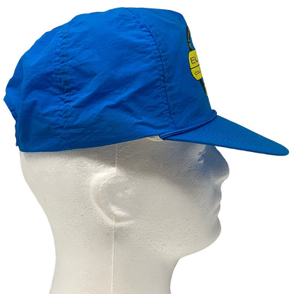 Conair Euro Collection Secador de Pelo Sombrero Vintage 90s Azul 5 Gorra de Béisbol de Cinco Paneles