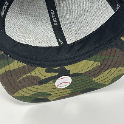 St Louis Cardinals Hat Baseball Cap Army Camouflage New Era Black Fitted 7 3/8 - Neon Vintage