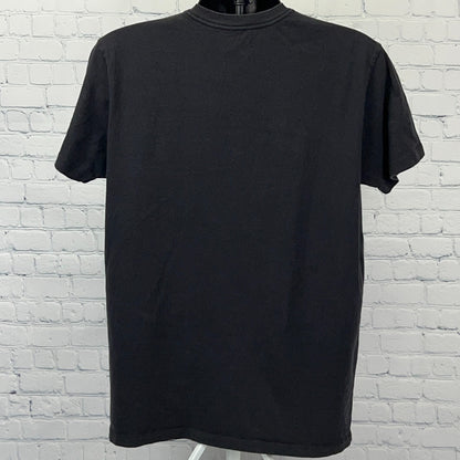Monster Energy Logo T Shirt L Large Black Short Sleeve USA Pocket Graphic Tee