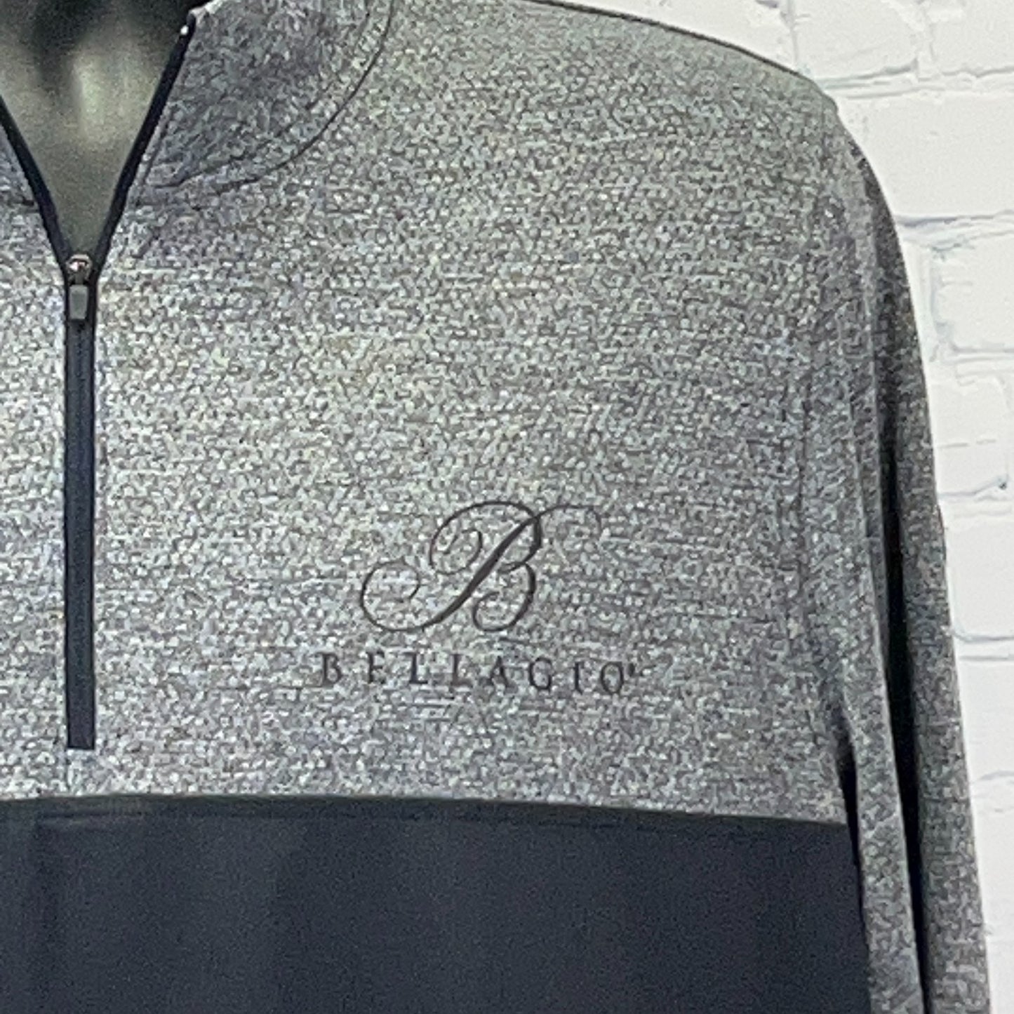 Bellagio Casino Las Vegas 1/4 Quarter Zip Shirt Black Under Armour XL X-Large