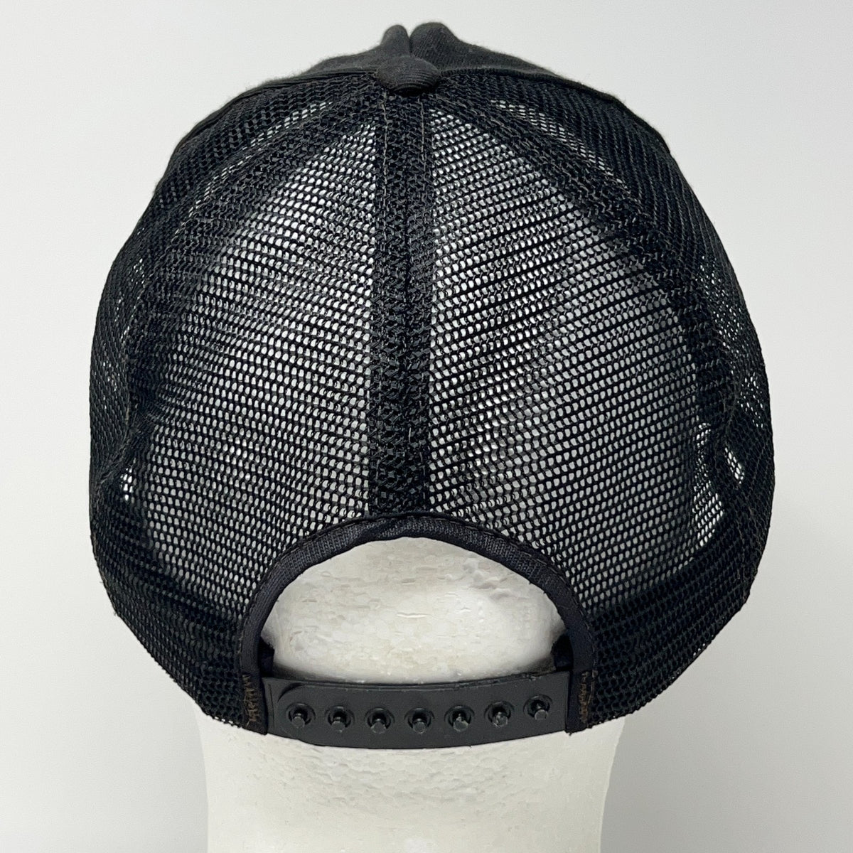 Vintage John Henry Rock Drill Jimco Black Mesh Trucker Hat Baseball Cap Snapback