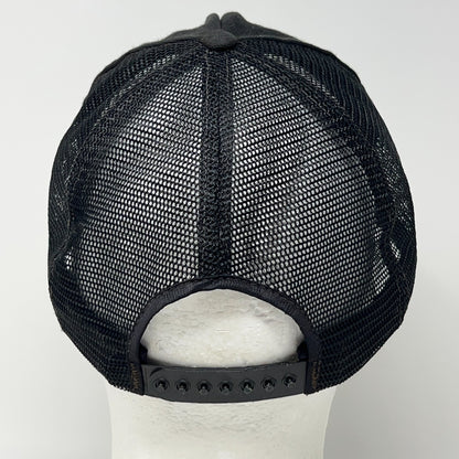 Vintage John Henry Rock Drill Jimco Black Mesh Trucker Hat Baseball Cap Snapback
