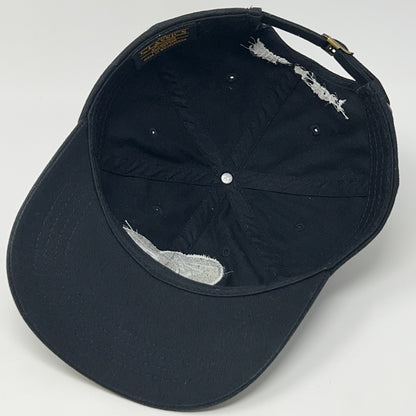 Seahaven Halo of Hurt Hat Baseball Cap Black Strapback Emo Indie Rock Band Merch