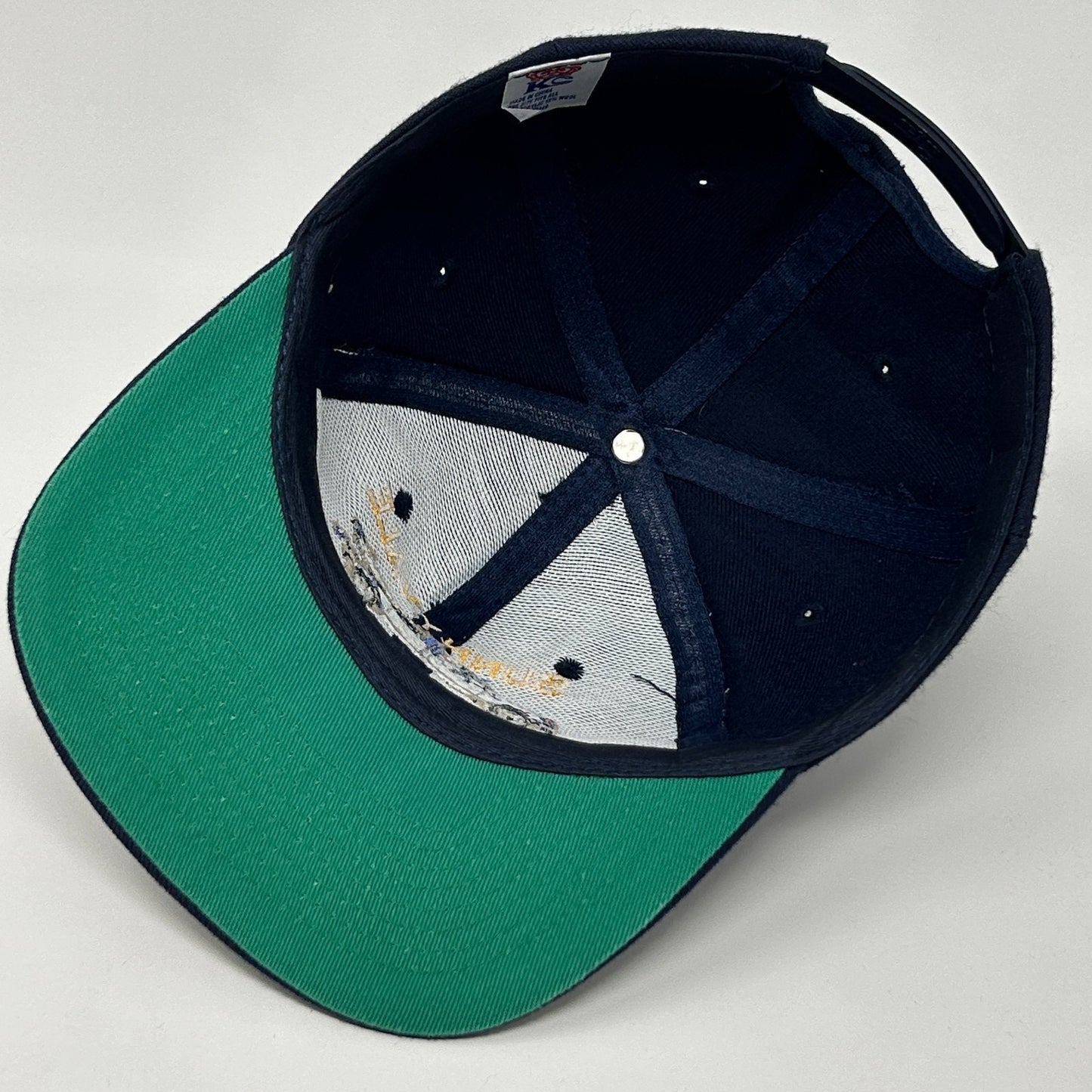 Vintage 90s Sunnyvale Towing Hat Baseball Cap Blue Tow Truck California Snapback