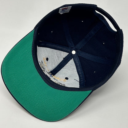 Vintage 90s Sunnyvale Towing Hat Baseball Cap Blue Tow Truck California Snapback