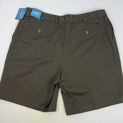 Lot of 2 George Foreman Comfort Zone Shorts Waist Relaxer Green Black Mens 42