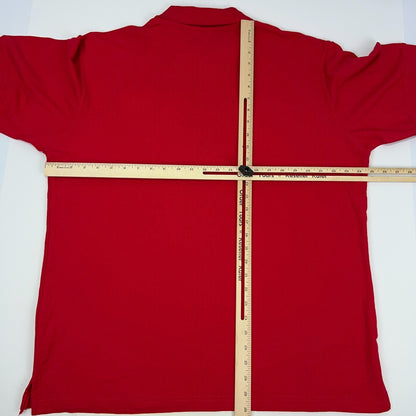 Silverton Casino Lodge Las Vegas Polo Shirt L Large Red NWT Embroidered Resort - Neon Vintage