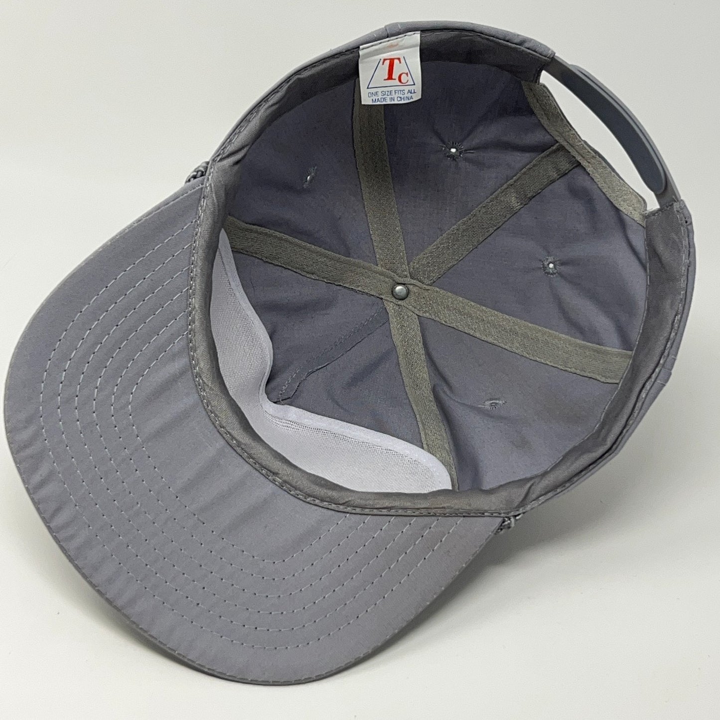 Vintage 90s Sonoma Marin Credit Union Hat Baseball Cap Patelco Snapback Gray