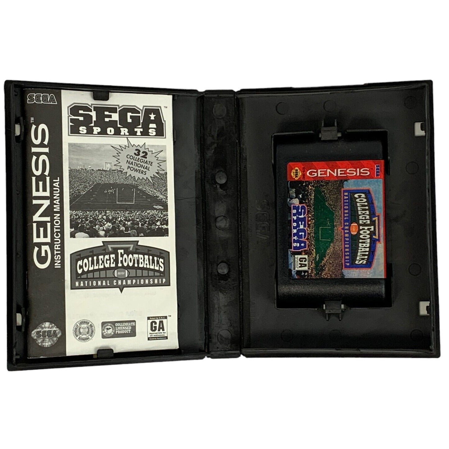 Lot Of 5 Sega Genesis Sports Video Games NFL Football Golf Hockey Basketball