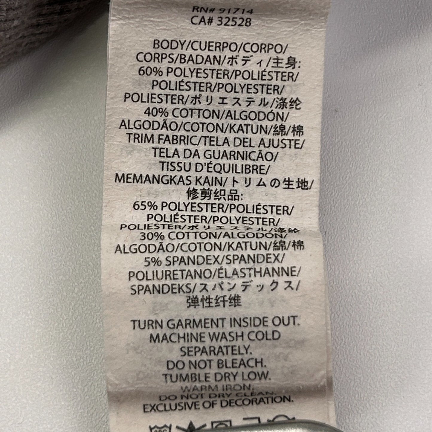 Armani Exchange AX 1/4 Quarter Zip Hoodie Hooded T Shirt Brown Mens XL X-Large