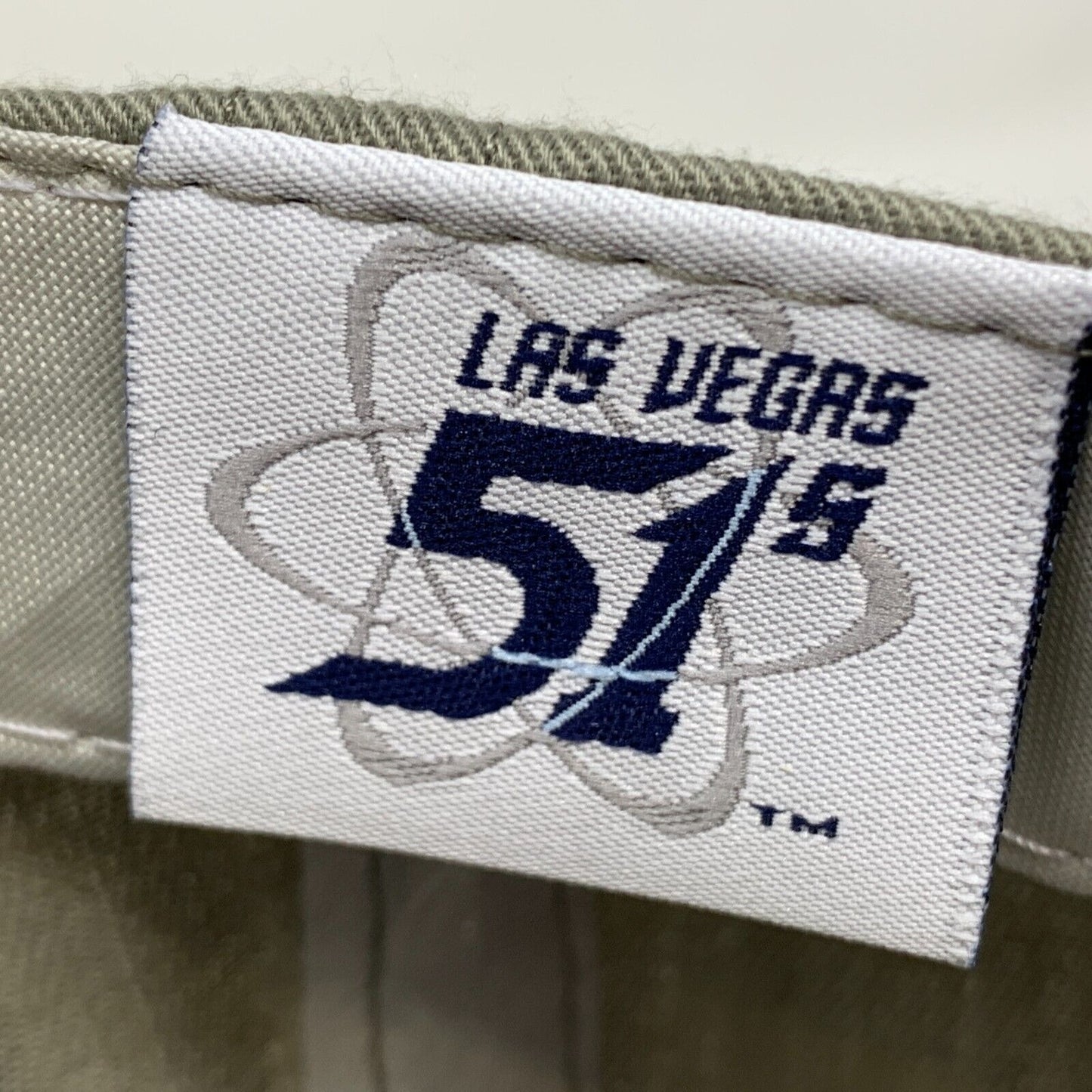 Gorra de béisbol de Las Vegas 51s, gorra con correa trasera color canela de los Dodgers de las ligas menores AAA