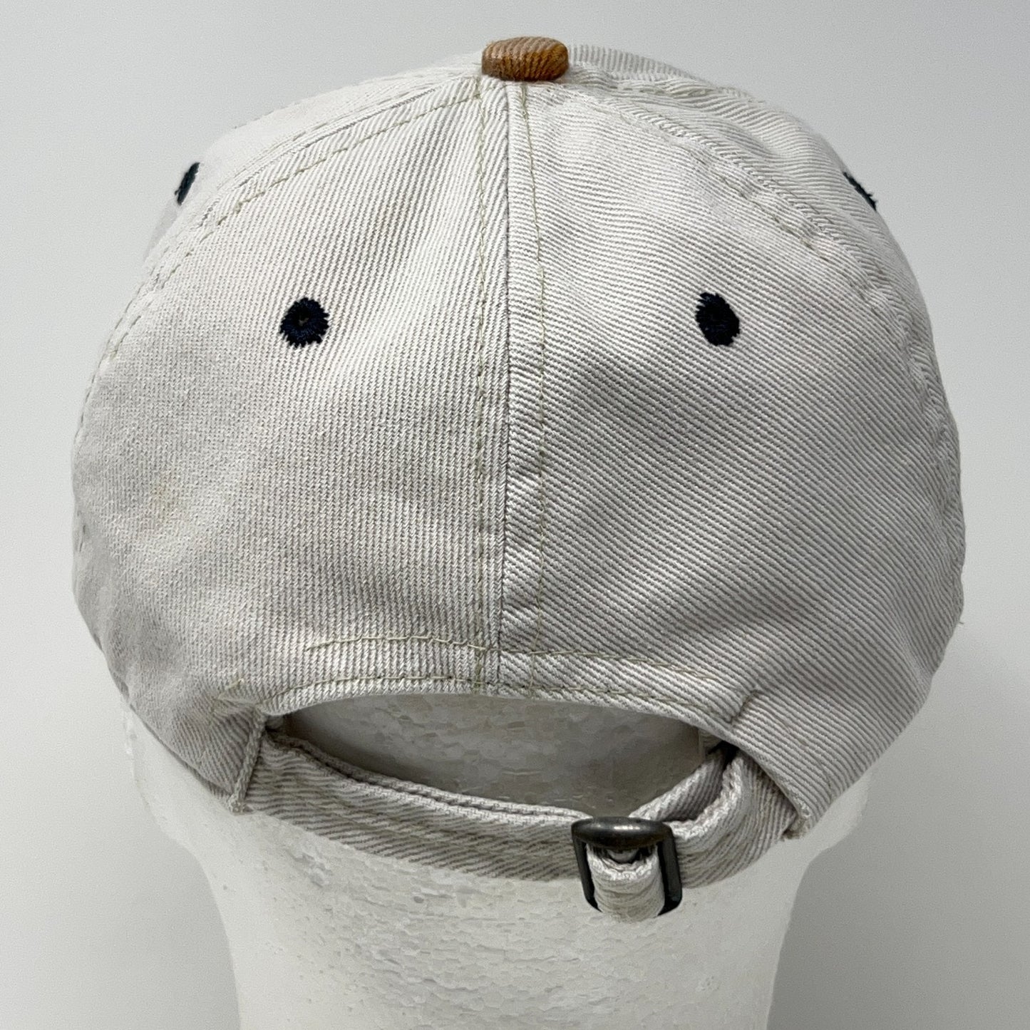 Vintage 90s Harley Davidson Cancun Dad Hat Baseball Cap Biker Strapback Beige