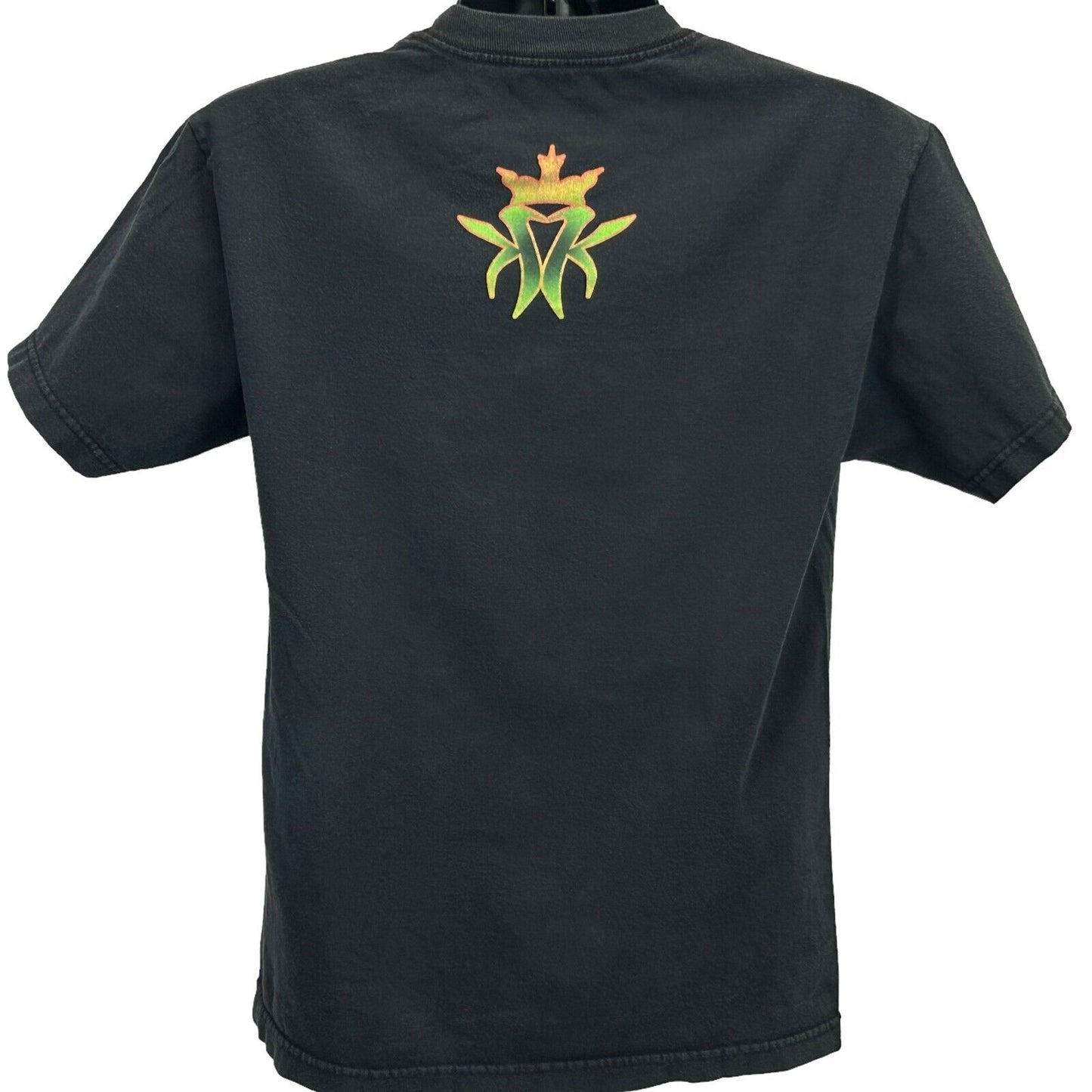 Camiseta de los Kottonmouth Kings, talla mediana, con estampado de banda de hip hop, rap y rock, para hombre, color negro