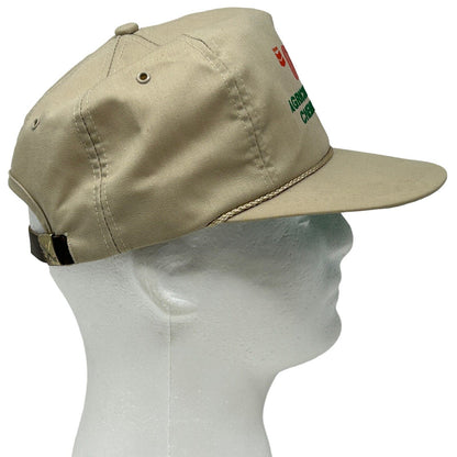 Chevron Ortho Agricultural Chemicals Hat Vintage 80s K-Brand USA Baseball Cap