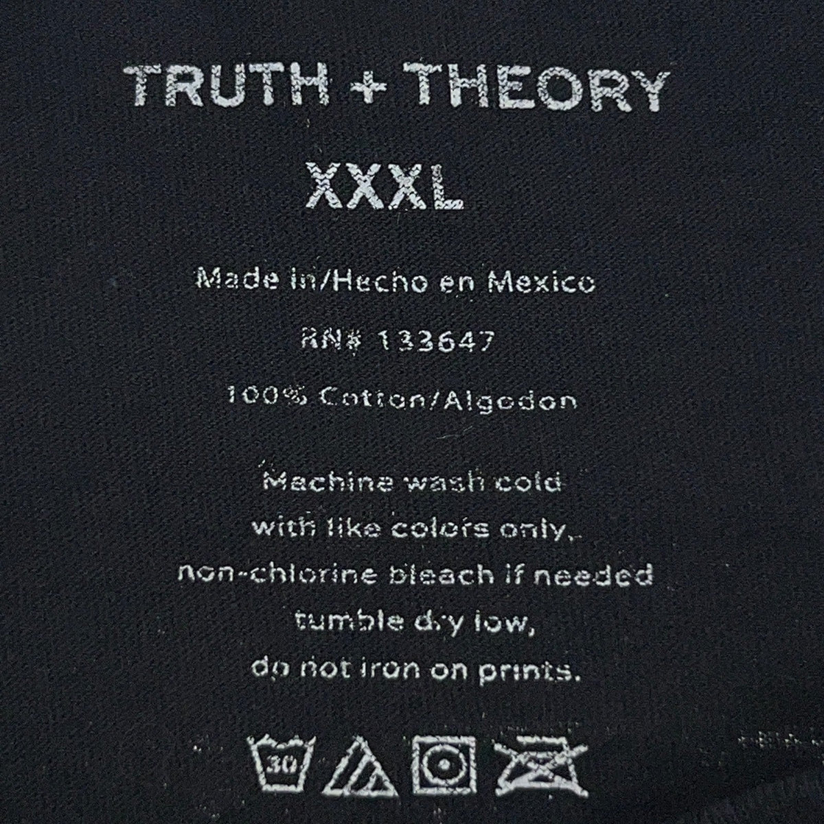 Truth + Theory Los Angeles Palm Trees Be True เสื้อยืดสีดำ Unisex 3XL XXXL