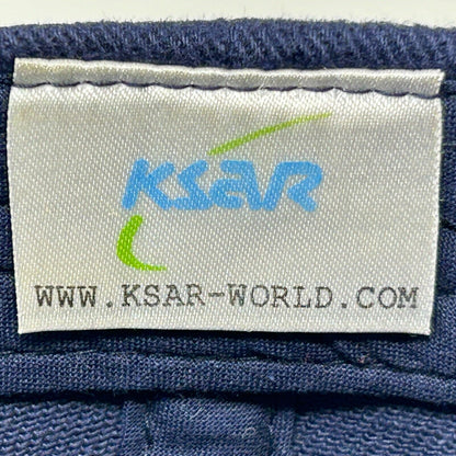 棒球法国帽蓝色 Ksar 棉质六片式棒球帽