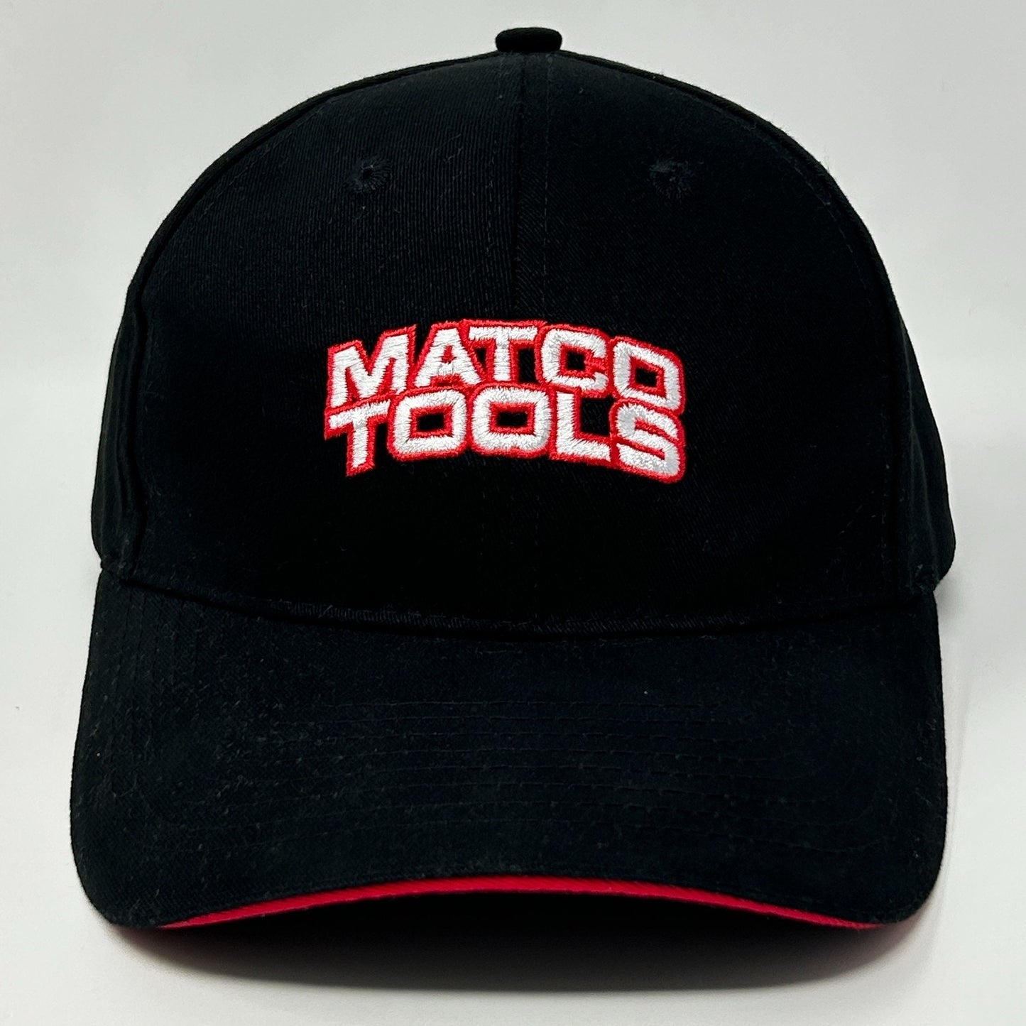 Matco Tools Hat Cap Mechanic Auto Repair Logo 6 Panel Strapback Black