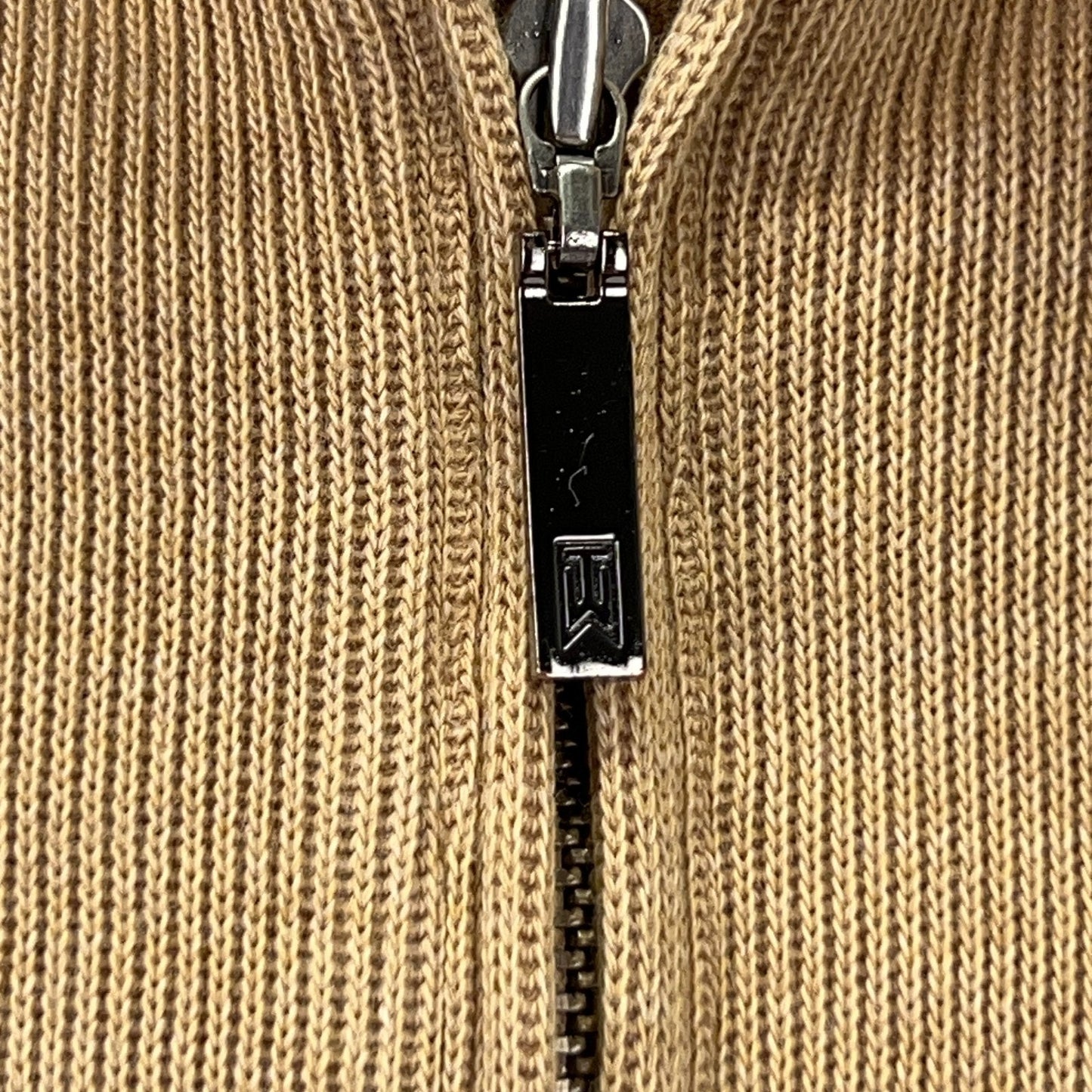 Tiger Woods Collection 1/4 Quarter Zip Sweater Beige Nike Golf Mens XXL 2XL