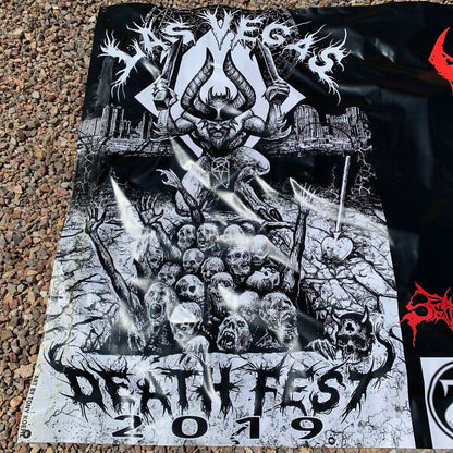 2019 Las Vegas Death Fest XI Heavy Metal Concert Banner Poster Festival Devil